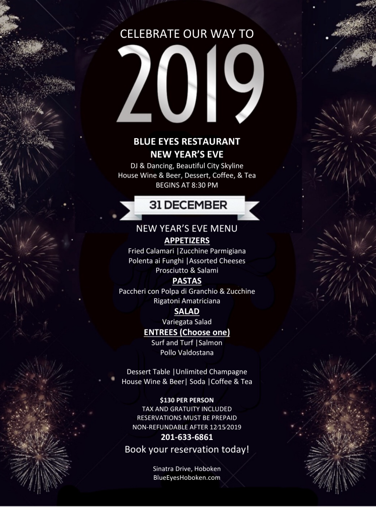 blue eyes hoboken new years eve 2019
