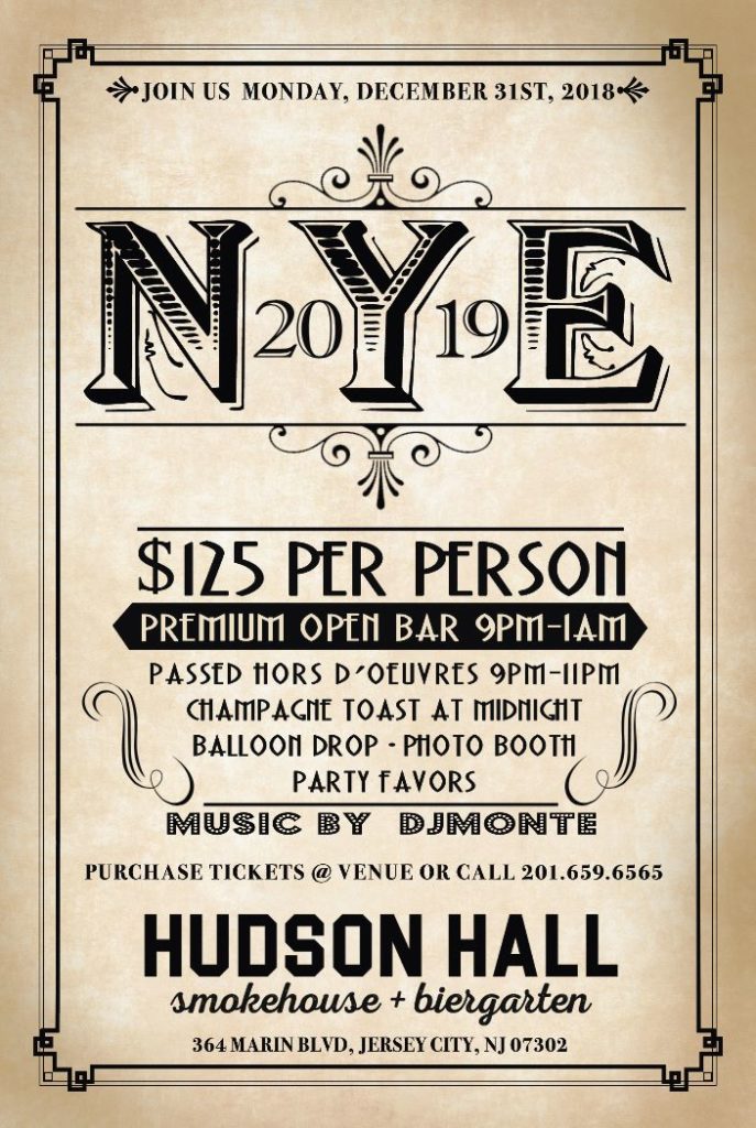 new years eve 2019 hudson hall