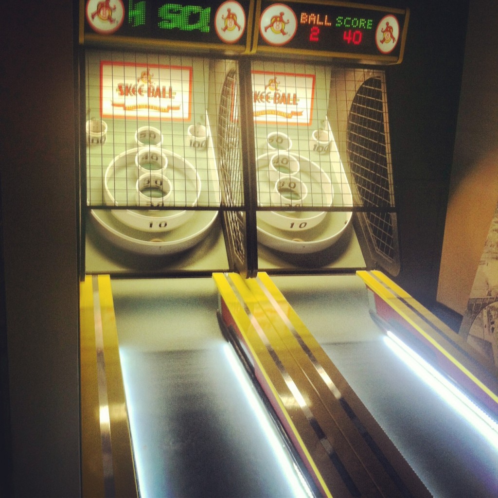 skee ball little town