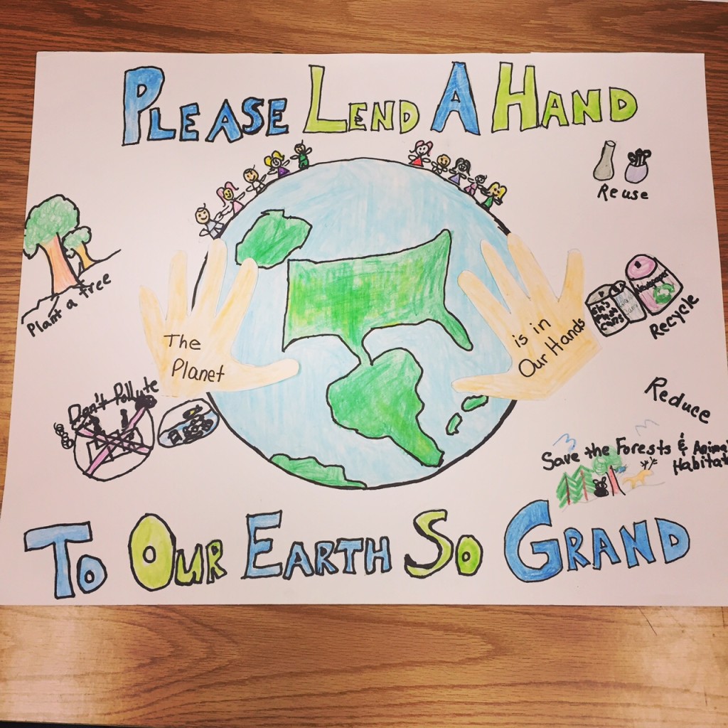 earth day 2015 hoboken girl hoboken students city hall poster contest