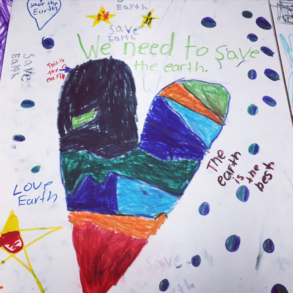 earth day 2015 hoboken girl hoboken students city hall poster contest