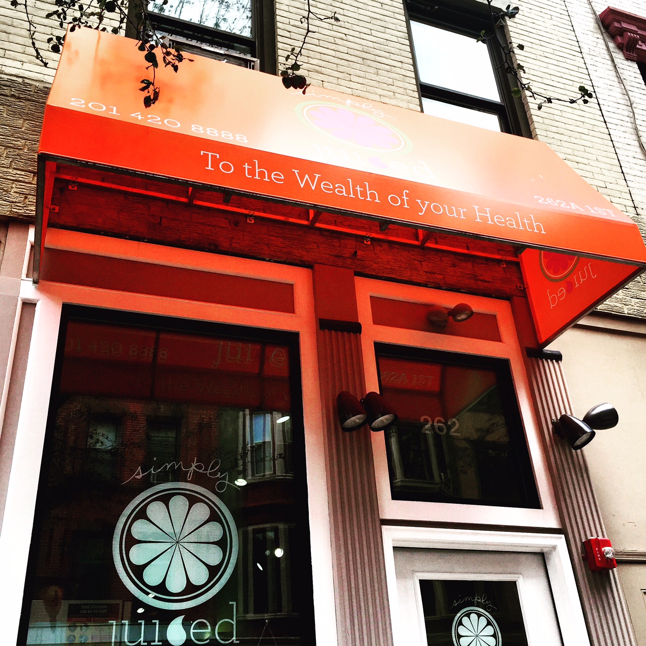 simply juiced juice bar hoboken girl