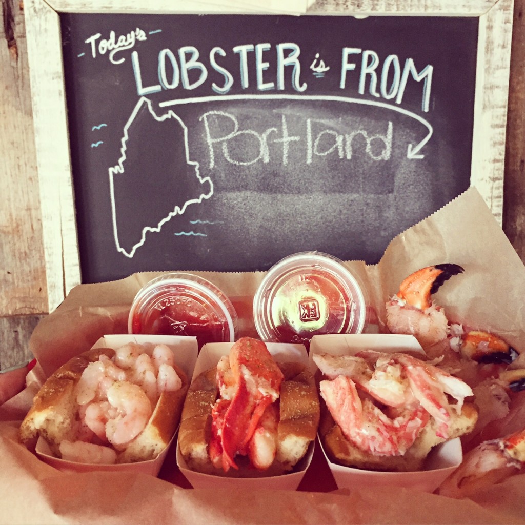 Lukes Lobster hoboken girl