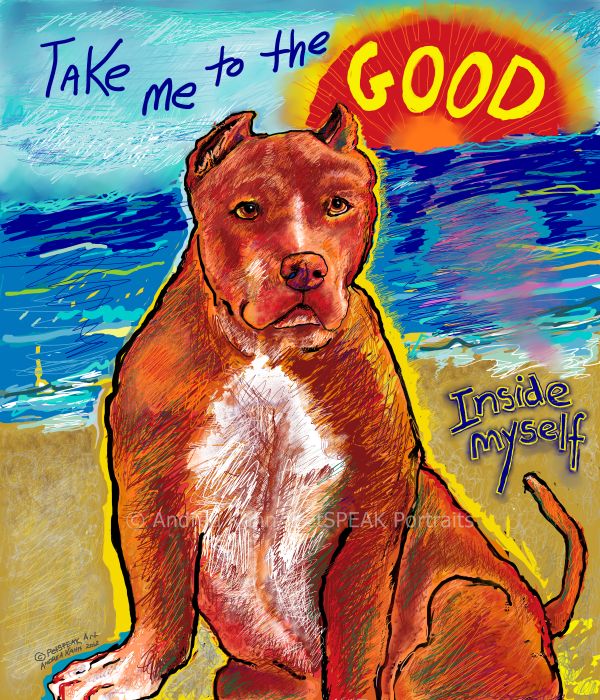 Boo Boo pet speak art