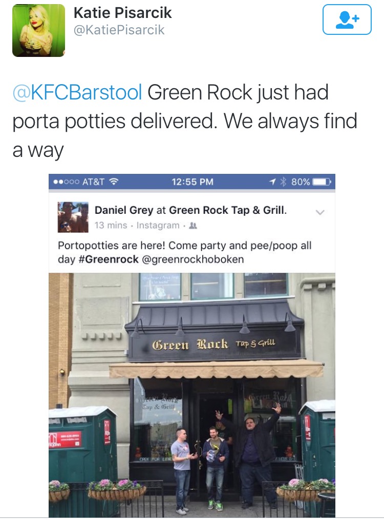 hoboken girl watermain break 2015 tweets