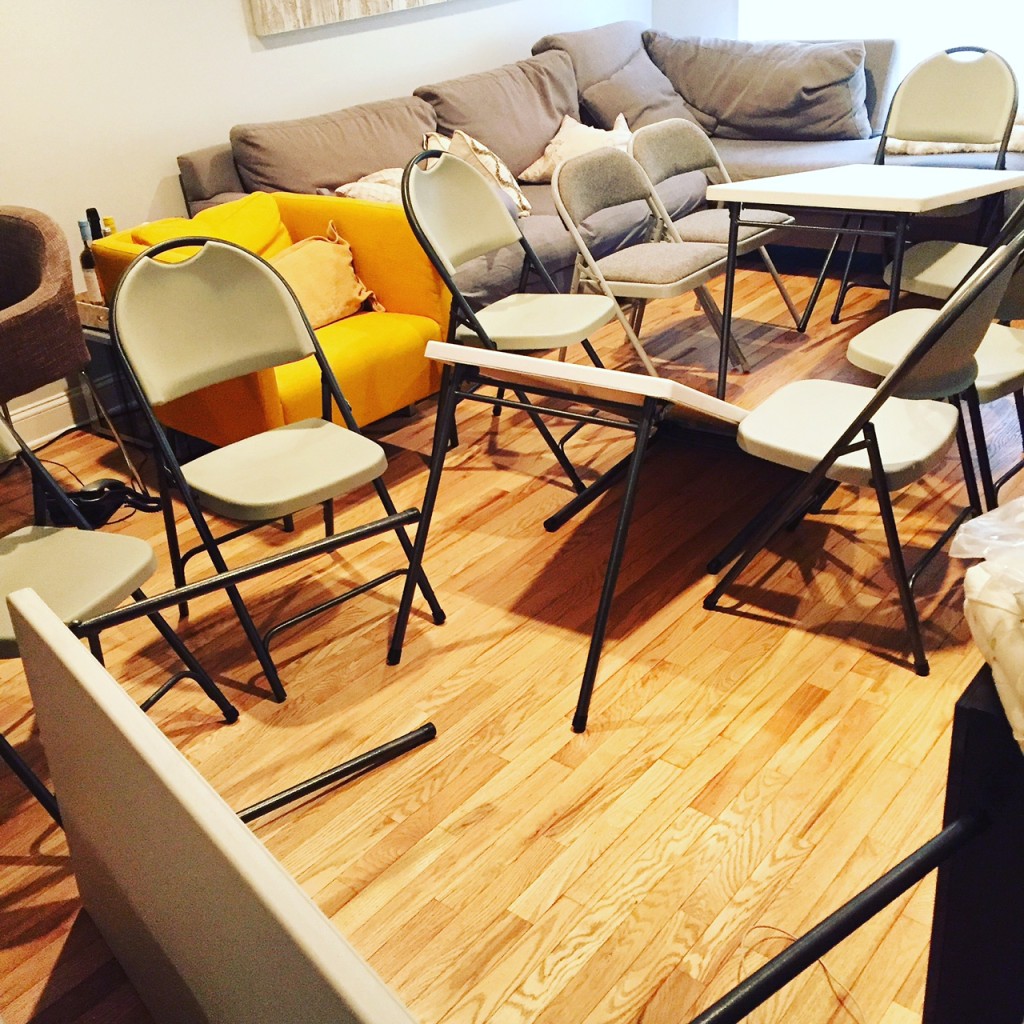 how to host friendsgiving hoboken girl