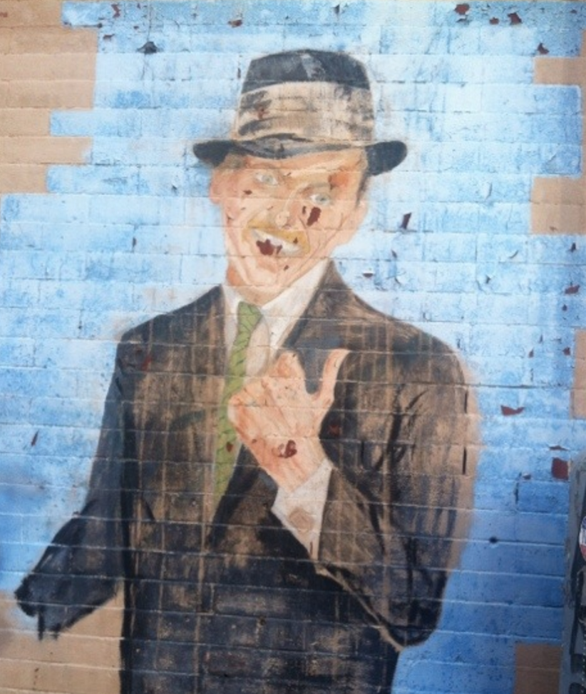 frank sinatra mural celebrating 100 years