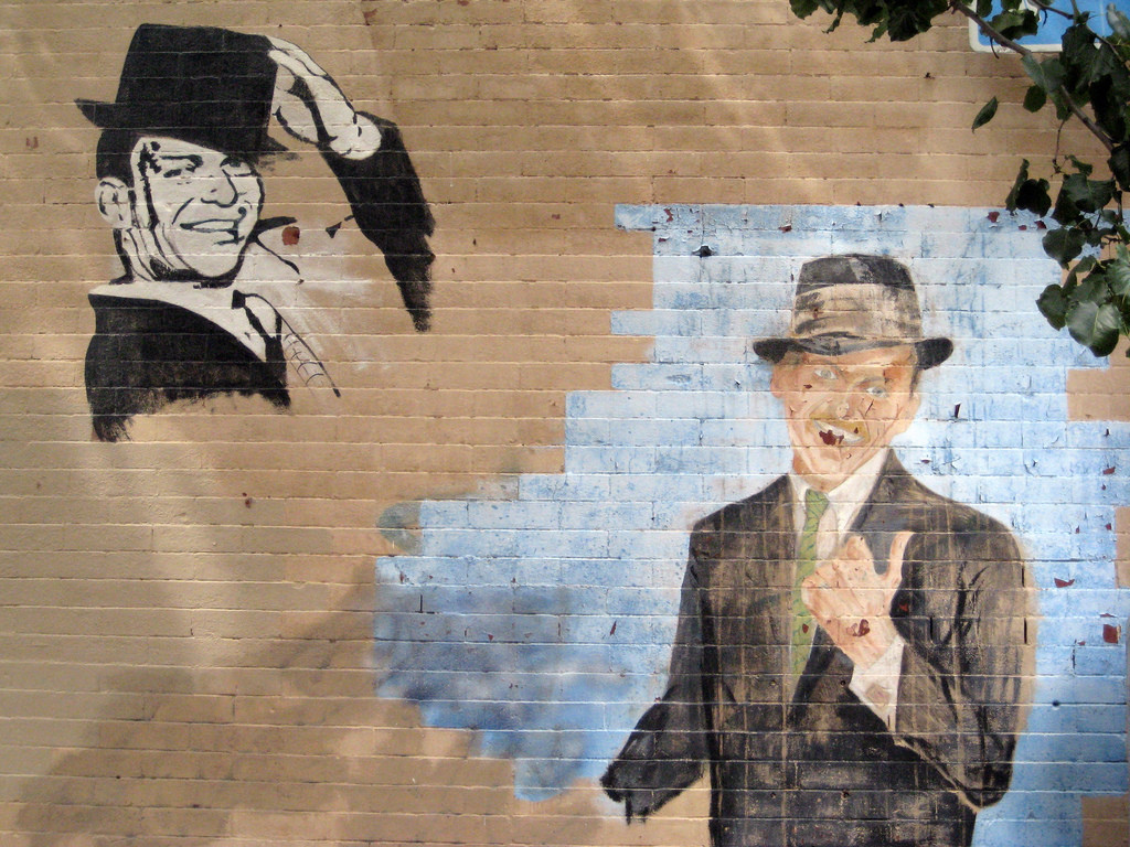 frank sinatra mural