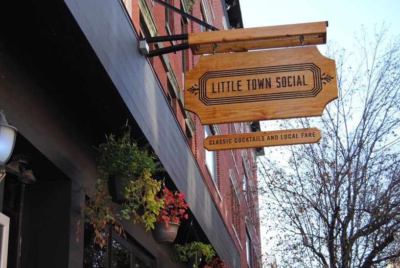little town social outside