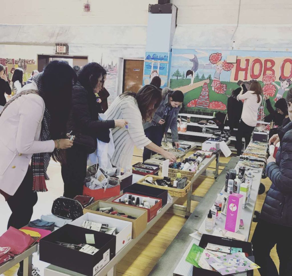 hoboken girl helps formalwear sale