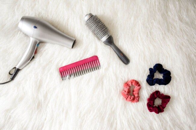4 spots blowout hoboken curly hair