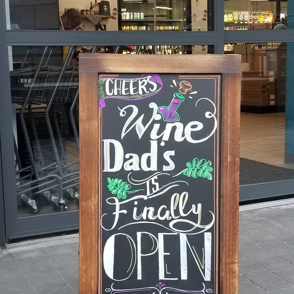 wine dads open