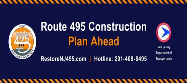 route 495 construction