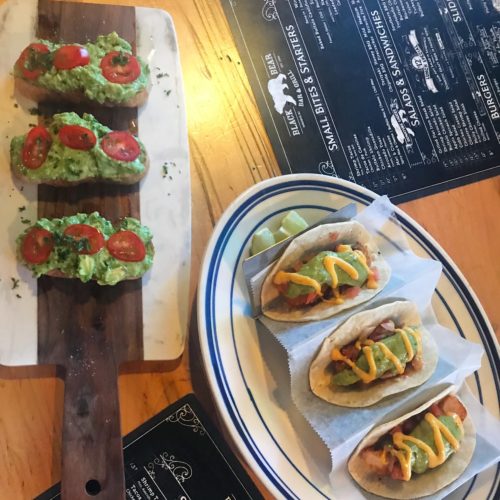 black bear hoboken menu