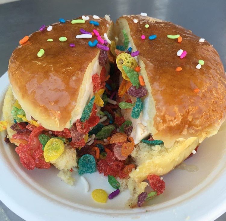 luigis ice cream fruity pebbles