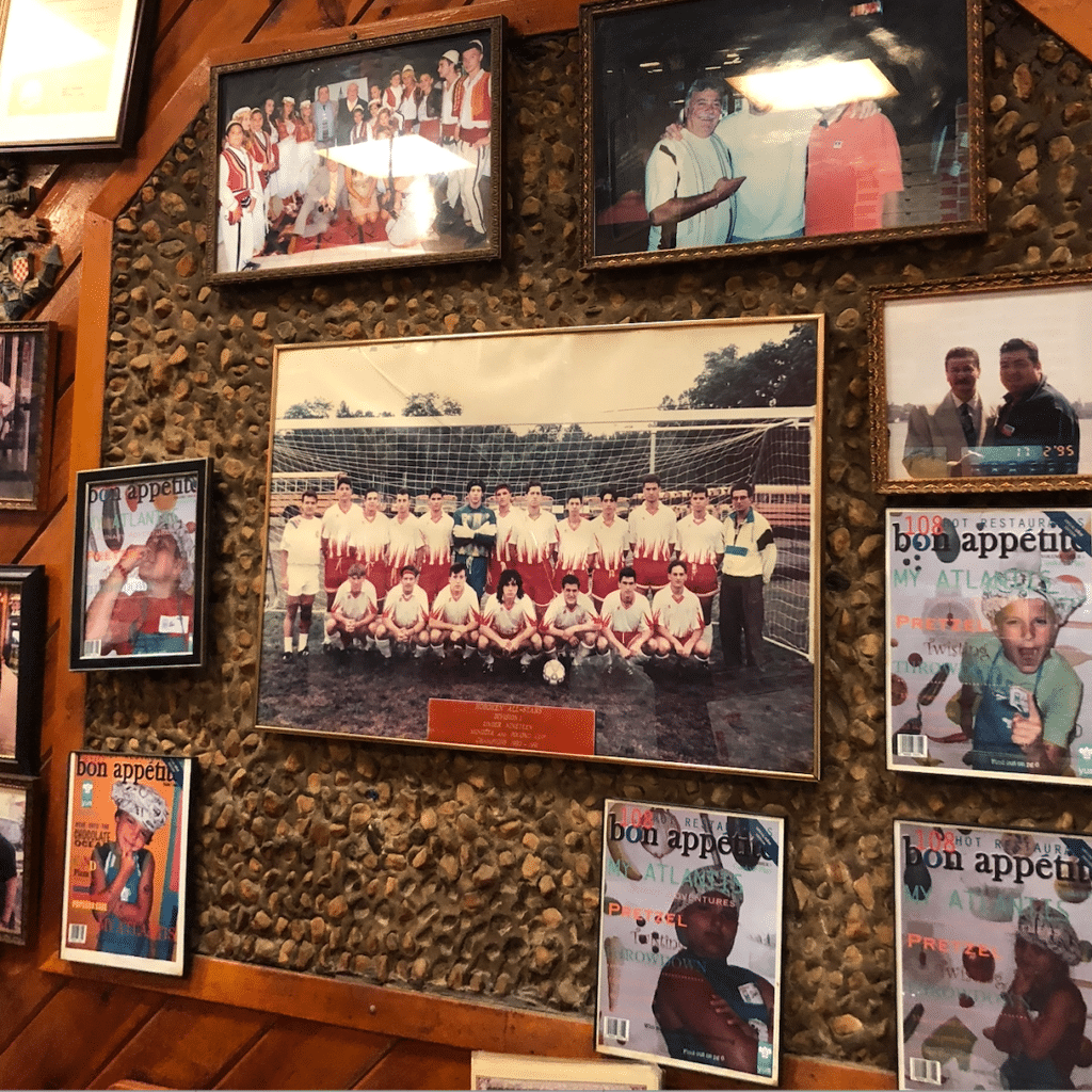 Bennys photo wall
