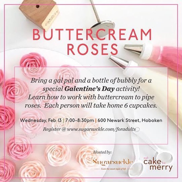 Buttercream Roses Galentines