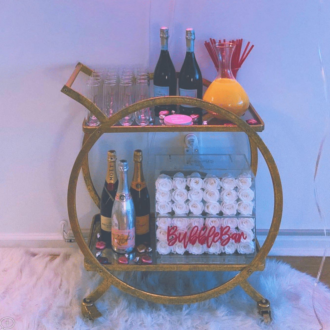 galentines bar cart