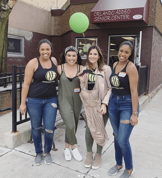 hoboken girl helps formalwear drive