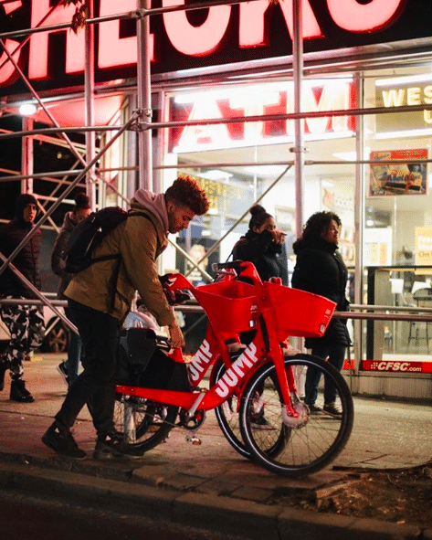 jump uber bikes