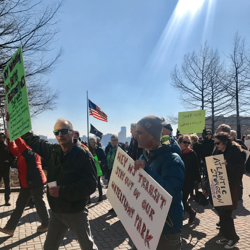 waterfront march