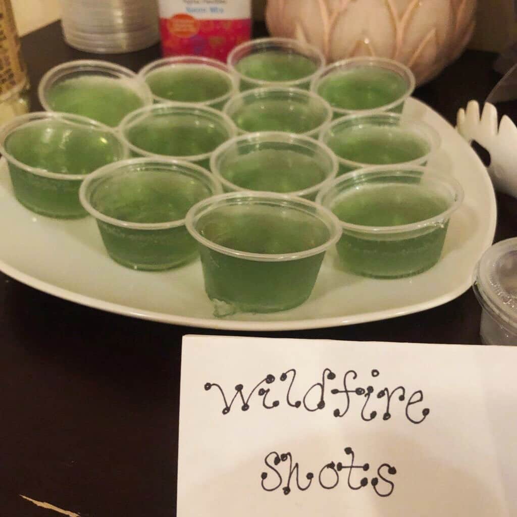 game of thrones party shots