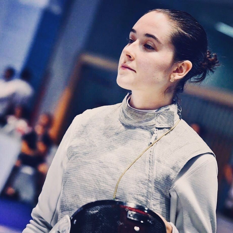 jackie dubrovich fencing team 2