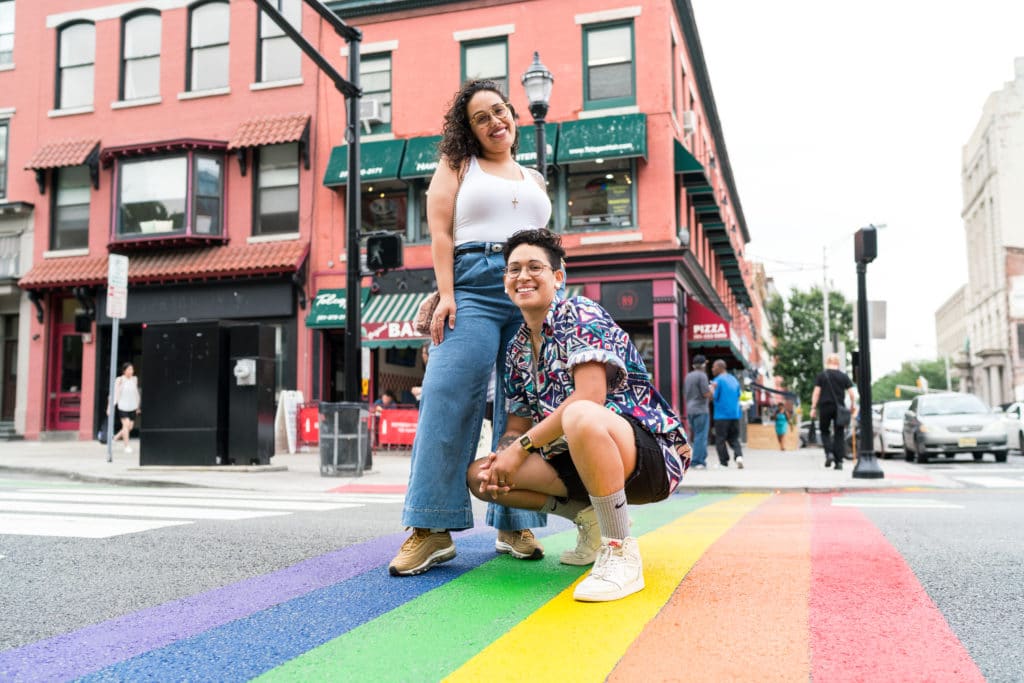 hudson county pride couple