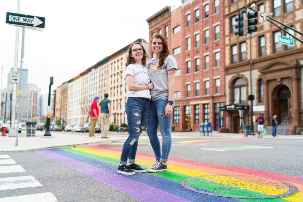 hudson county pride couple