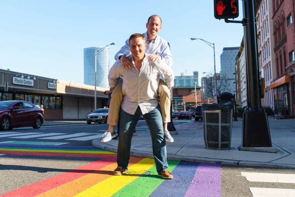 hudson county pride couple