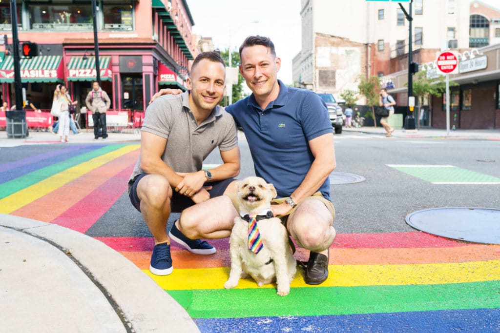 hudson county pride couple