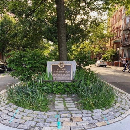 hoboken birthplace baseball