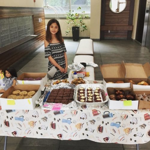 keira bake sale hoboken shelter