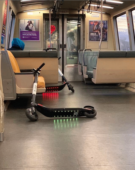 scooters behaving badly