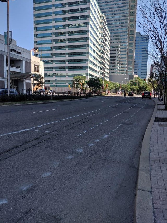 bike lanes washington street