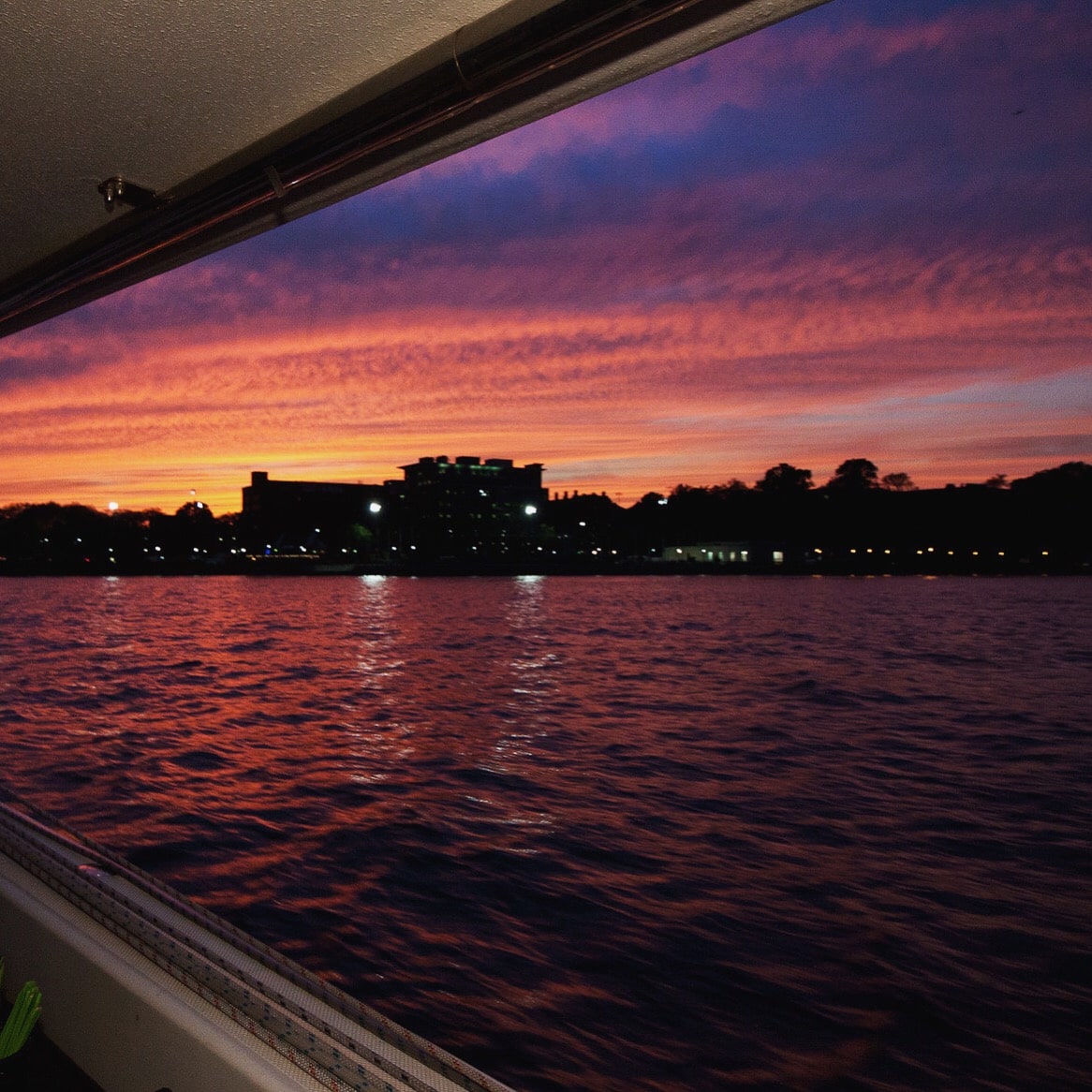 hudson catamaran views
