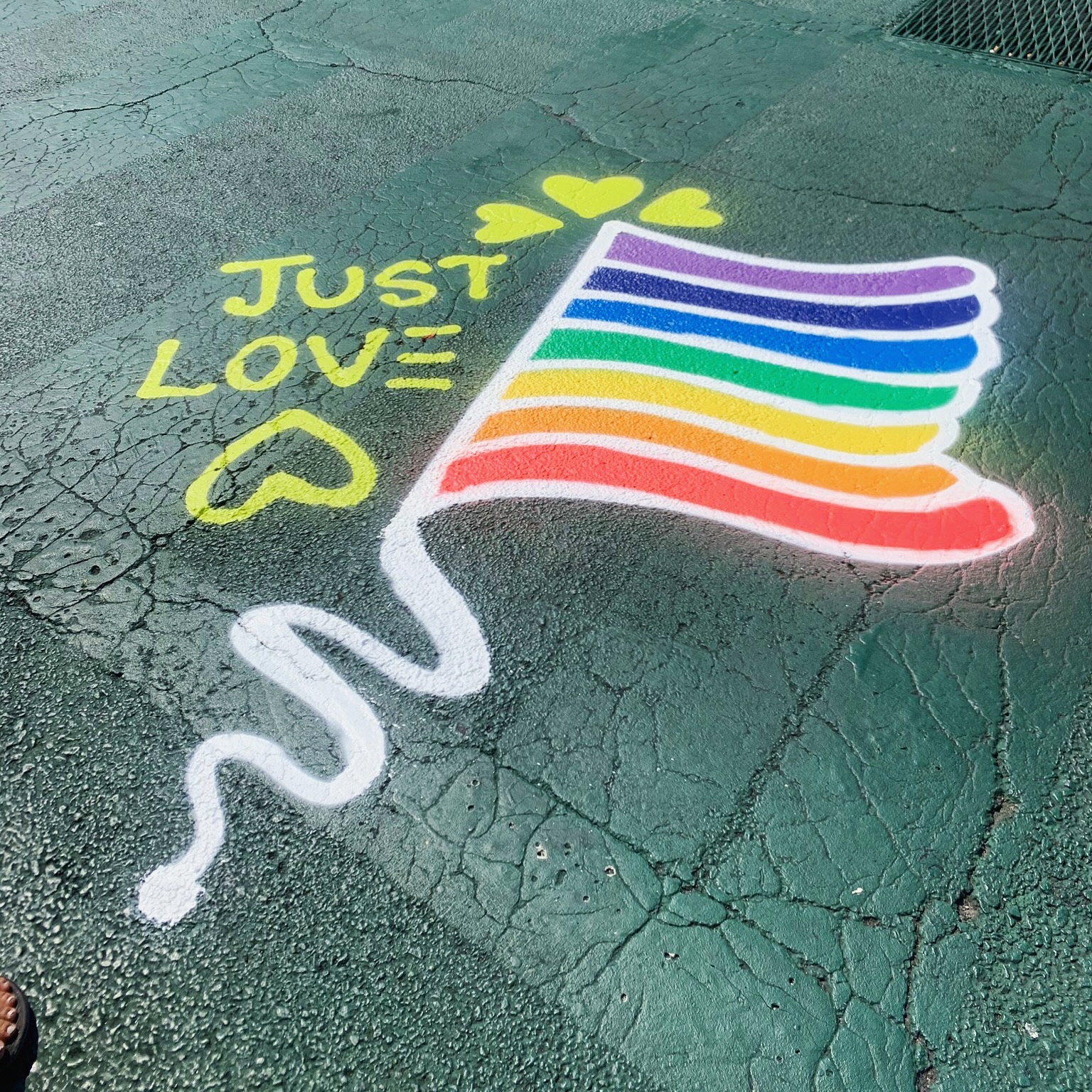 jersey city pride walkway