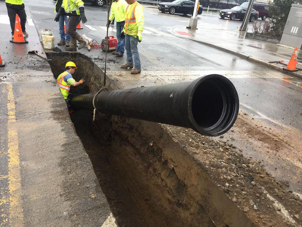 water mains