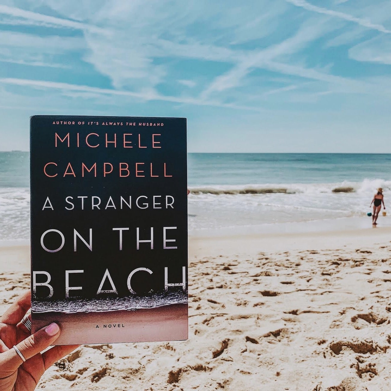 stranger on the beach