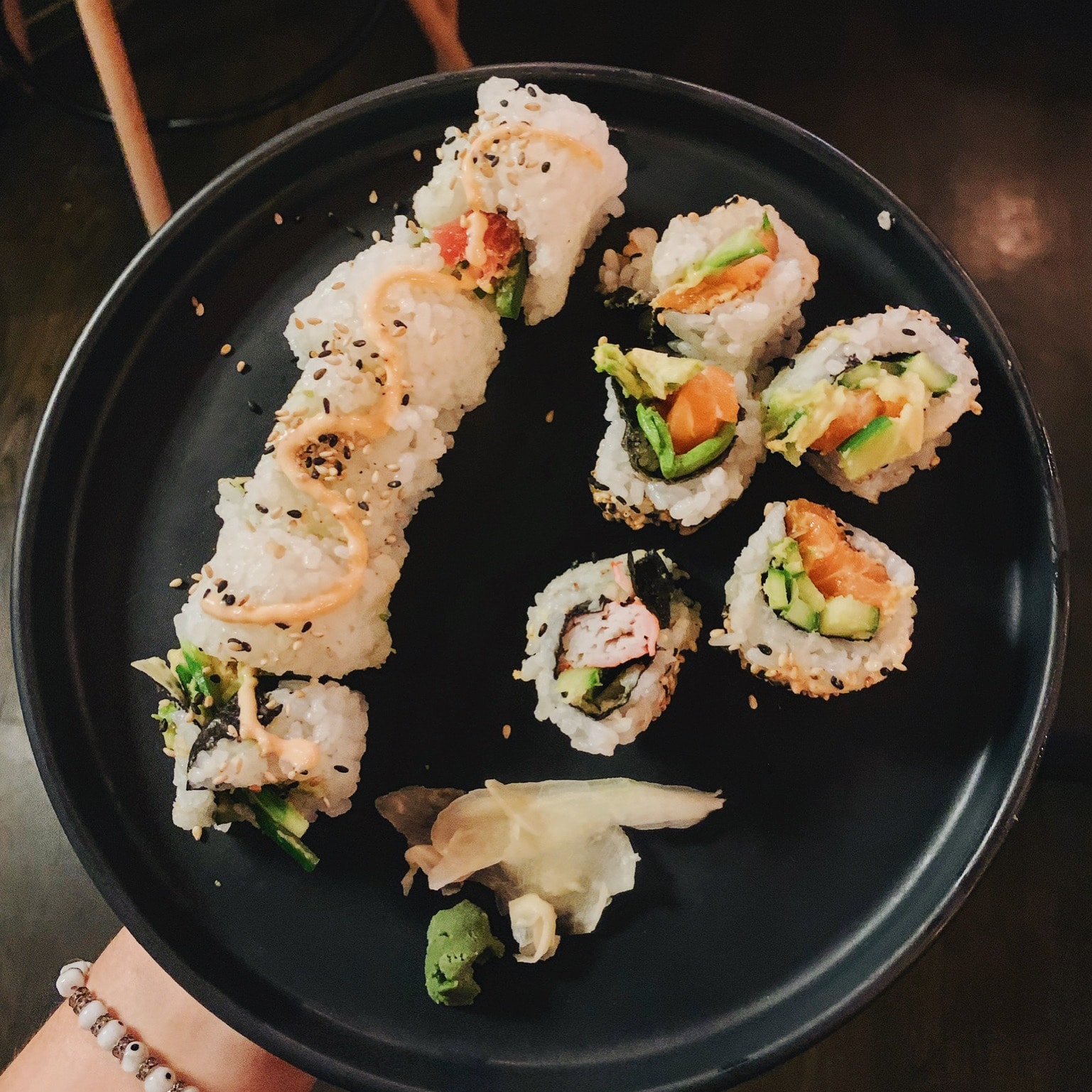 sushi making saku