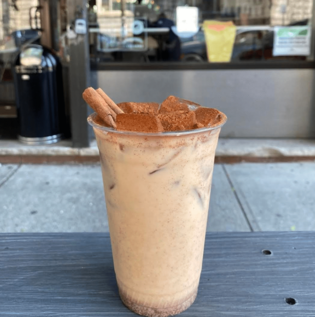 the grind coffee shop horchata