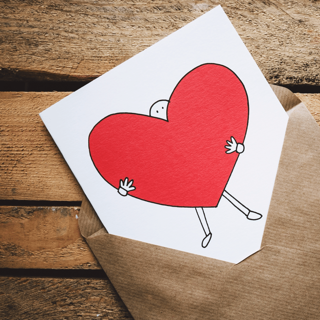 greeting card event hoboken girl helps