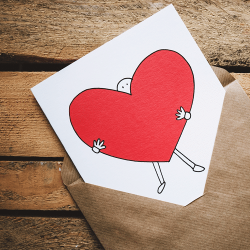 greeting card event hoboken girl helps