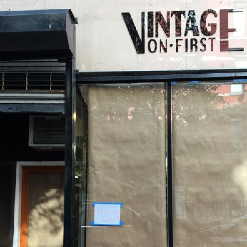 vintage on first news