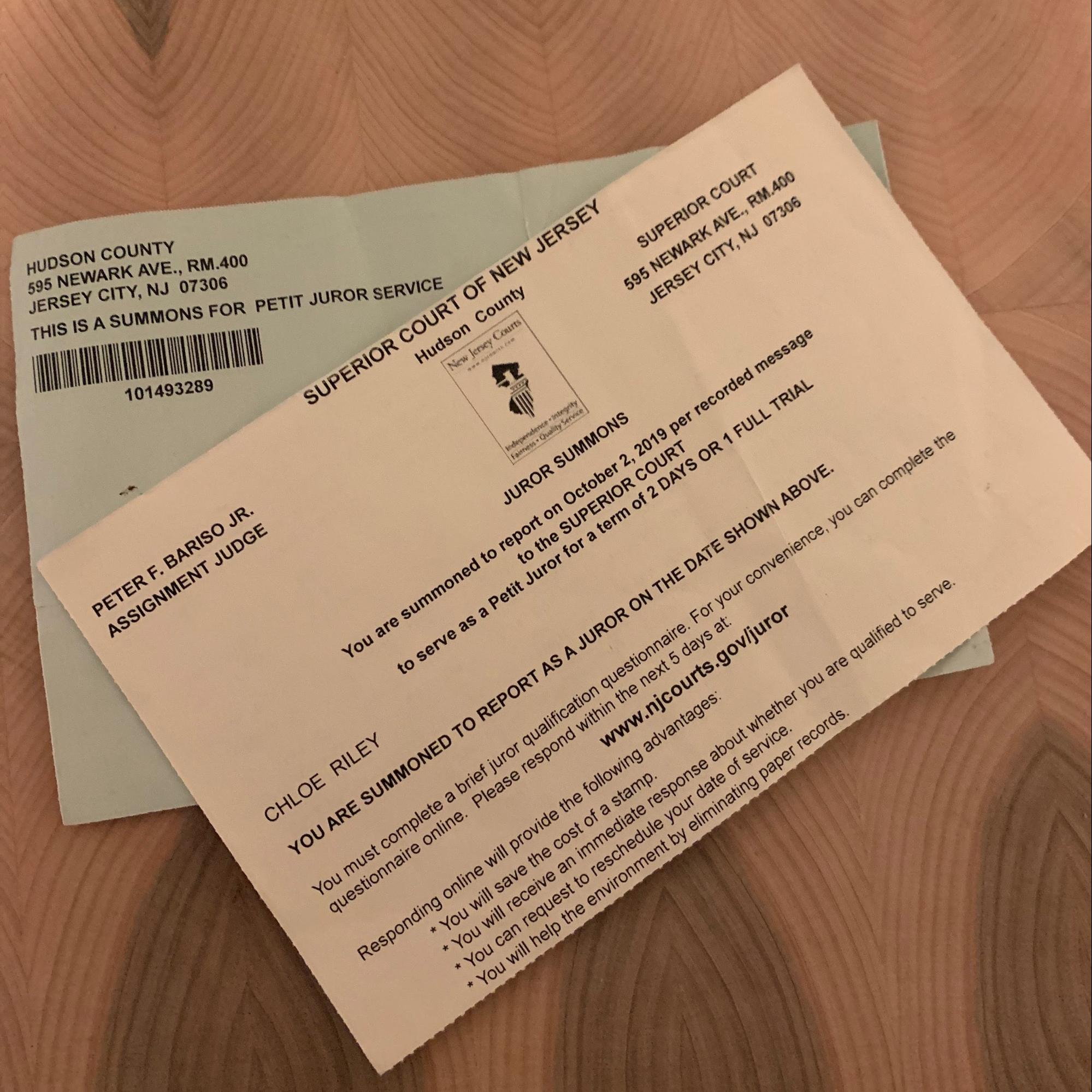 Your Guide To Jury Duty In Hudson County Hoboken Girl