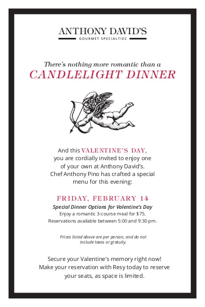 anthony davids valentines day
