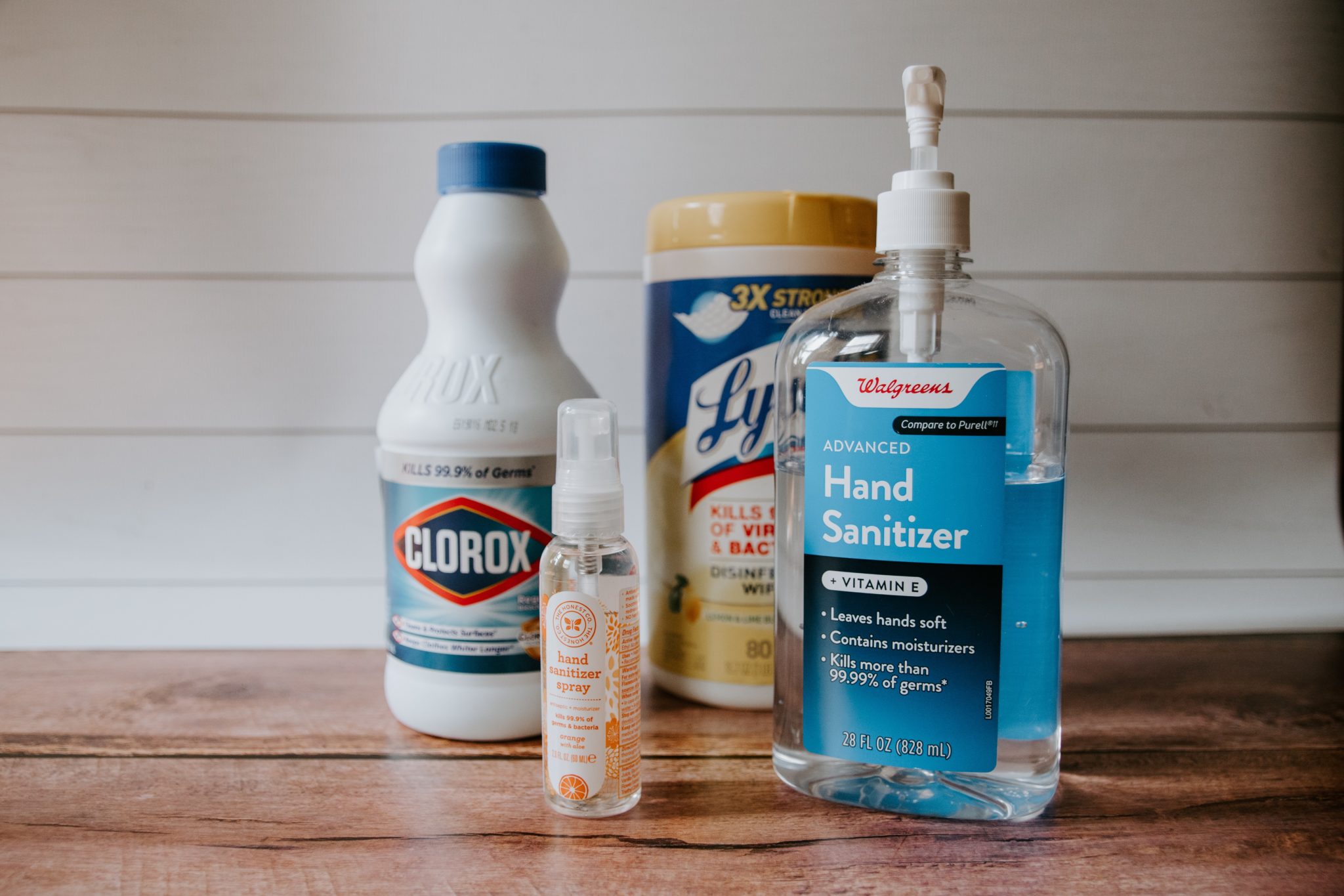 cleaning products coronavirus