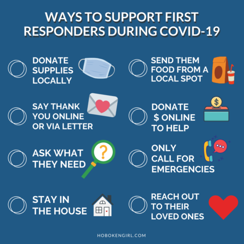 hoboken jersey city help first responders