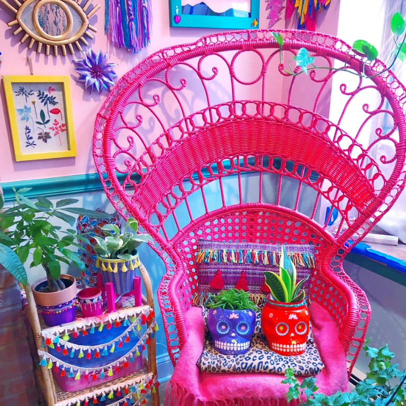 peacock chair