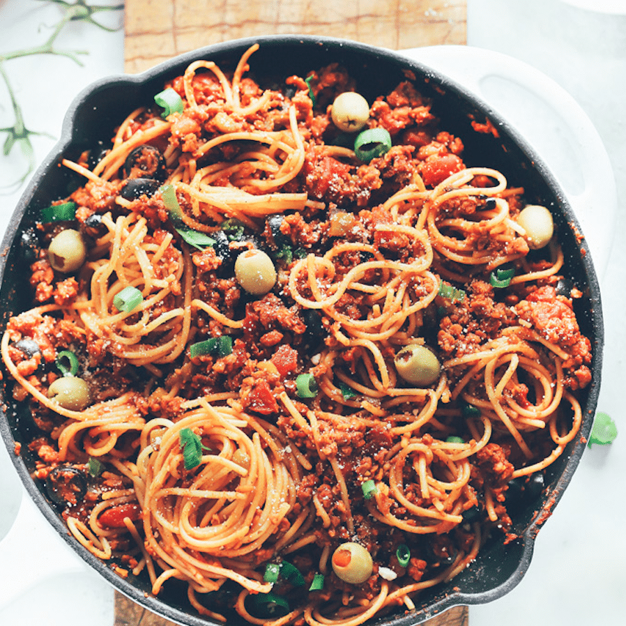 taco spaghetti recipe